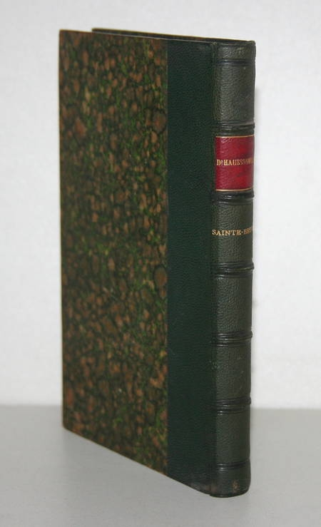 Haussonville - Sainte-Beuve, sa vie et ses oeuvres - 1875 - Photo 0 - livre de bibliophilie