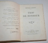 LARROUY (Maurice) - Trop de bonheur - 1928 - EO - Numéroté sur Alfa - Signé - Photo 1, livre rare du XXe siècle
