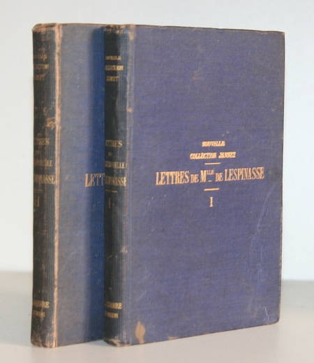 Lettres de mademoiselle de Lespinasse - 1876 - notice par Isambert 2 vol. - Photo 0, livre rare du XIXe siècle