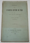 Essai sur l ancienne coutume de Paris aux XIIIe et XIVe siècle - 1886 - Photo 0 - livre d occasion