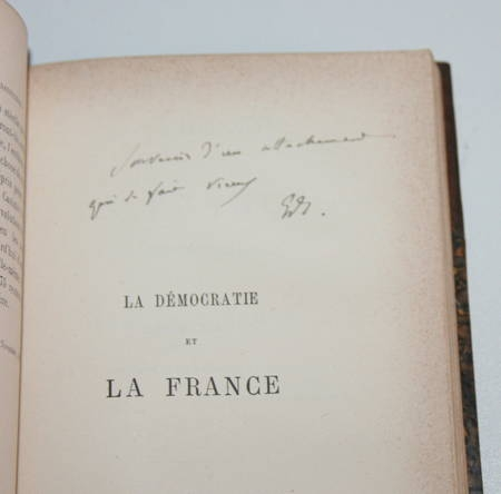 SCHERER (Edmond) - La révision de la constitution - 1882 - Relié - Dédicace - Photo 0 - livre de bibliophilie