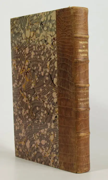 YVE-PLESSIS (R.). Bibliographie raisonnée de l'argot et de la langue verte en France du XVe au XXe siècle en France, livre rare du XXe siècle