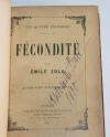 ZOLA (Emile) - Fécondité - 1900 - Relié - Ex-libris Camille Doucet - Photo 2, livre rare du XXe siècle