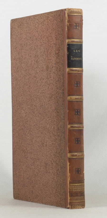 DELILLE - Les jardins ou l'art d'embellir les paysages - 1801 - Reliure signée - Photo 0, livre ancien du XIXe siècle