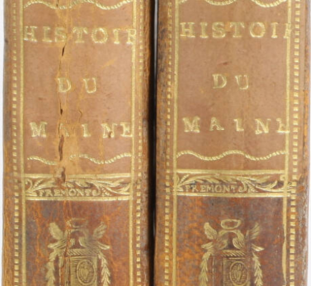 RENOUARD (P.). Essais historiques et littéraires sur la ci-devant province du Maine, divisés par époques, livre ancien du XIXe siècle
