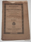 Riveau - Description de l hôtel royal des Invalides - 1823 - gravures - Photo 1, livre rare du XIXe siècle