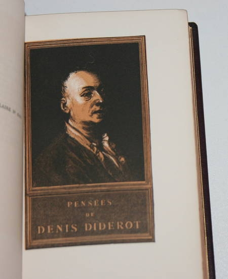 DIDEROT (Denis) - Pensées philosophiques - Relié - 1926 - Levitski Paul Baudier - Photo 0, livre rare du XXe siècle
