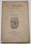 BOULMIER - Les Villanelles - 1879 - Eau-forte de Lalauze - Photo 1, livre rare du XIXe siècle