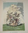 SAHIB - Marins et navires anciens et modernes Croquis humoristiques 1890 / Japon - Photo 0, livre rare du XIXe siècle