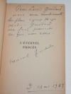 JOUHANDEAU (Marcel) - L éternel procès - 1959 - Envoi - Photo 0, livre rare du XXe siècle