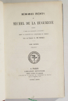 Mémoires inédits de Michel de la Huguerye - 1877-1880 - 3 vol. reliés - Photo 1, livre rare du XIXe siècle