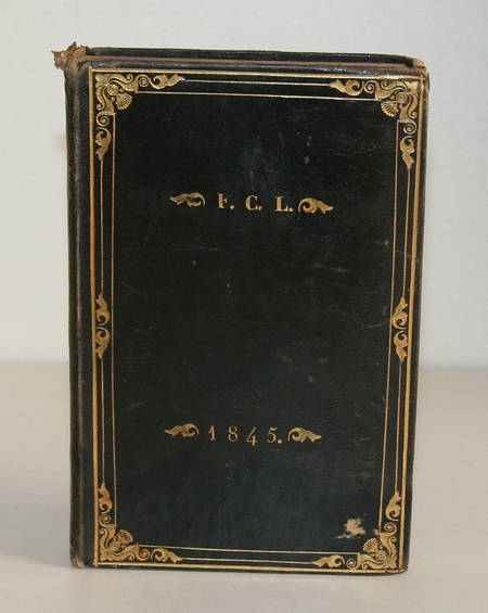 Gesangbuch - Strasbourg - 1808 - Intéressante reliure datée de 1845 - Photo 0, livre ancien du XIXe siècle