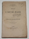 Ransson - Essai sur l art de juger - 1912 - Dédicace - Photo 1 - livre moderne
