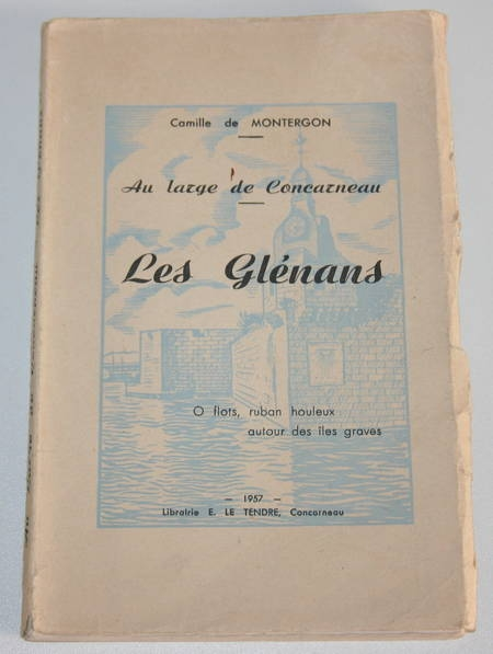 Montergon - Au large de Concarneau. Les Glénans - 1957 - Photo 0, livre rare du XXe siècle