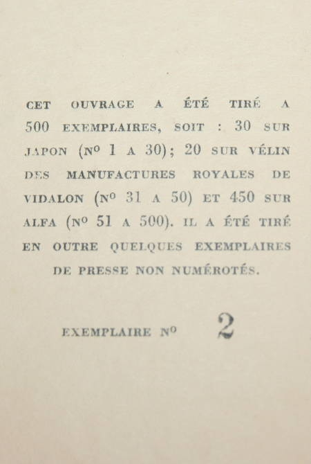 PASQUIER et DAUPHIN - Imprimeurs et libraires de l'Anjou - 1932 Envoi sur Japon - Photo 0, livre rare du XXe siècle