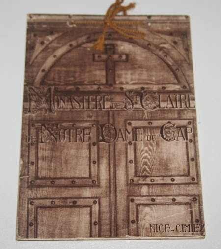 Monastère Sainte Claire de Notre-Dame du Cap [ordre des clarisses] - Nice - 1933 - Photo 1, livre rare du XXe siècle