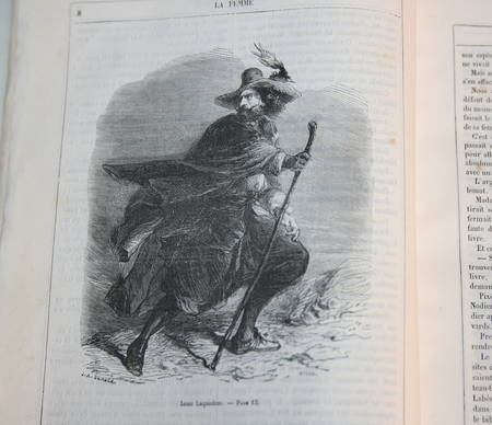 DUMAS (Alexandre) - La femme au collier de velours - 1876 - Photo 1, livre rare du XIXe siècle