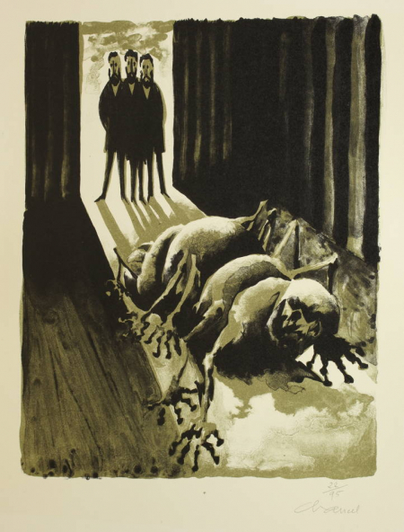 KAFKA - 15 lithographies couleurs de Chancel - 1957 - Signées et justifiées - Photo 0, livre rare du XXe siècle
