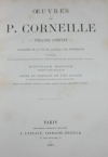 Théâtre de Corneille - 20 planches de portraits en couleurs - 1869 - Photo 2 - livre de bibliophilie