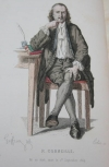 Théâtre de Corneille - 20 planches de portraits en couleurs - 1869 - Photo 3 - livre de bibliophilie