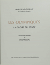 Les Olympiques. La Gloire du stade - Lithographies de Doutreleau - Photo 2, livre rare du XXe siècle