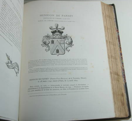 GEORGEL - Armorial historique et généalogique des familles de Lorraine - 1882 - Photo 3, livre rare du XIXe siècle