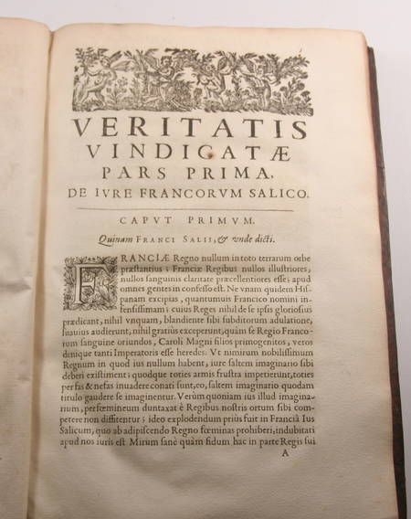 [Mérovingiens] LE TENNEUR contre Chifflet - Veritas Vindicata ... 1651 - Photo 4, livre ancien du XVIIe siècle