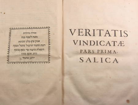 [Mérovingiens] LE TENNEUR contre Chifflet - Veritas Vindicata ... 1651 - Photo 5, livre ancien du XVIIe siècle