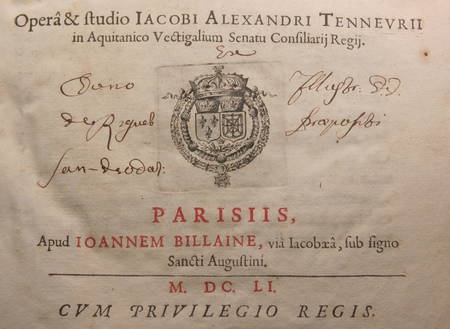 [Mérovingiens] LE TENNEUR contre Chifflet - Veritas Vindicata ... 1651 - Photo 6, livre ancien du XVIIe siècle