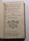 Pierre de Brantôme - Contenant les vies des dames illustres - 1739 - Photo 1 - livre du XVIIIe siècle