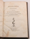 Antologia italiana. Compilata da Guiseppe Monterrosi - Verona (Vérone) - 1818 - Photo 0, livre rare du XIXe siècle