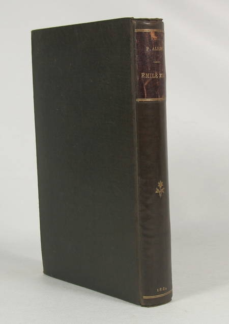 Emile Zola par Paul Alexis + par Guy de Maupassant - 1882 et 1883 - Portraits - Photo 1, livre rare du XIXe siècle