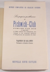 DICKENS (Charles) - Les papiers posthumes du Pickwick-Club - NRC - 1937 - Photo 0 - livre du XXe siècle