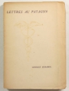 DUHAMEL (Georges) - Lettres au Patagon - 1926 - EO sur vergé Montgolfier - Photo 0 - livre rare