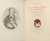 LA BRUYERE - Les caractères de Théophraste - 1928 - Burins de Gandon - 2 vols. - Photo 2 - livre d occasion