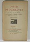Contes de Charles PERRAULT en vers et en prose - 1928 - Numéroté sur Arches - Photo 0, livre rare du XXe siècle