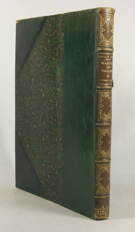 DIDRON Aîné. Manuel des oeuvres de bronze et d'orfèvrerie du Moyen-Age, livre rare du XIXe siècle
