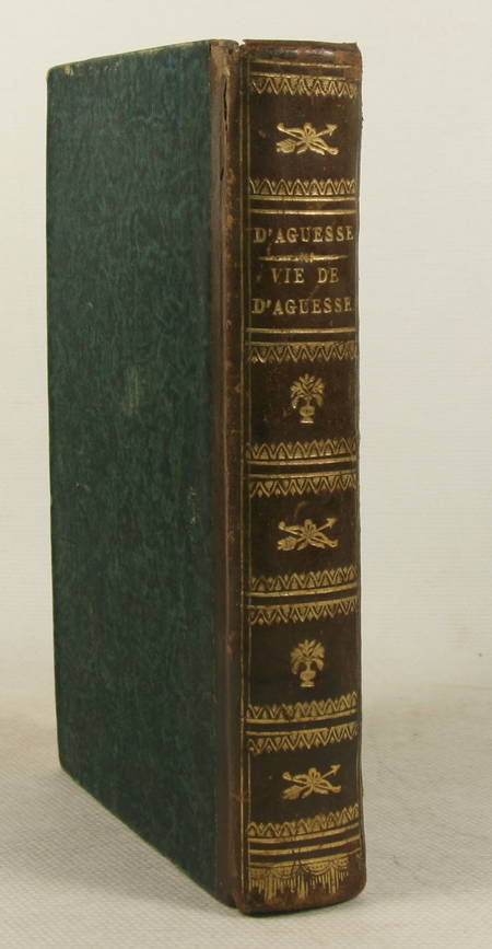 Discours sur la vie et la mort le caractère et les moeurs de M d'AGUESSEAU 1812 - Photo 0, livre ancien du XIXe siècle