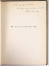 DAVOUST - Au-delà d aujourd hui. Poëme optimiste - 1937 - Envoi - Photo 0, livre rare du XXe siècle