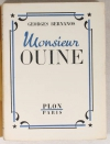 BERNANOS (Georges) - Monsieur Ouine - 1946 - Frontispice de Pierre Collot - Photo 1, livre rare du XXe siècle