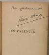 Pierre HENRI-SIMON - Les Valentin - 1931 - EO - Envoi - Photo 0 - livre moderne