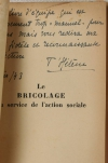 T HELENE - Le bricolage au service de l action sociale - 1943 - Envoi - Photo 0, livre rare du XXe siècle