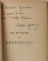 Colette YVER - Le mystère des Béatitudes - 1924 - Envoi - Photo 0, livre rare du XXe siècle