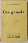 Geneviève DUHAMELET - Ces gens-là - 1936 - Envoi - Photo 1, livre rare du XXe siècle