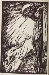 VERLAINE - Poésies religieuses - 1921 - Bois gravé de Charles Bisson - Photo 0 - livre de bibliophilie