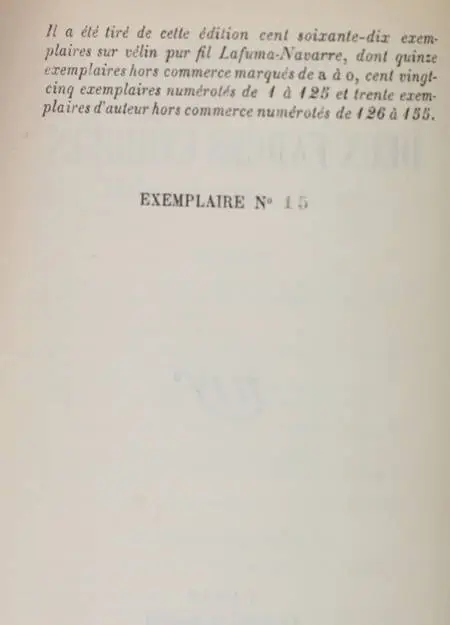 CLAUDEL (Paul). Deux farces lyriques. Protée. L'ours et la lune, livre rare du XXe siècle