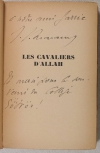 Jérôme et Jean THARAUD - Les cavaliers d Allah - 1935 - EO - Envoi - Photo 0, livre rare du XXe siècle