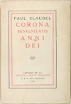 CLAUDEL - Corona benignitatis anni dei - 1915 - EO - Photo 0, livre rare du XXe siècle