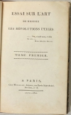 Essai sur l art de rendre les révolutions utiles - 1801 - 2 volumes reliés - Photo 1, livre ancien du XIXe siècle