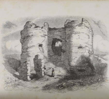 DEVILLE - Histoire du château d'Arques - 1839 - Relié - Planches - EO - Photo 0, livre rare du XIXe siècle